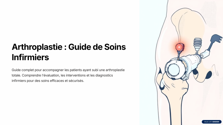 Schéma d'une arthroplastie