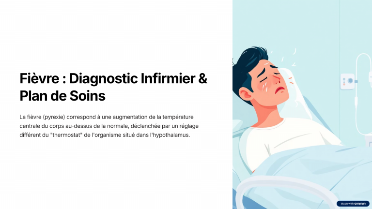 Patient ayant de la fièvre