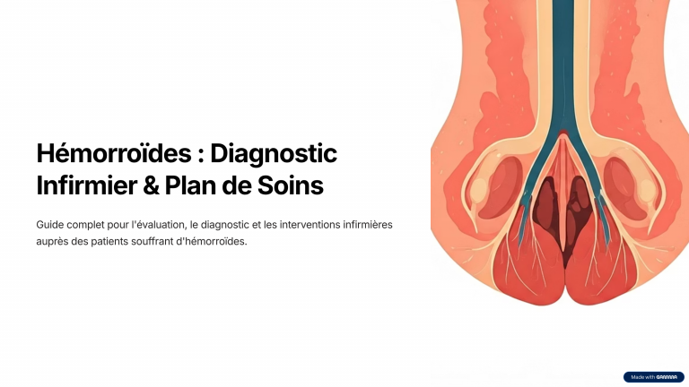Schéma des hemorroides
