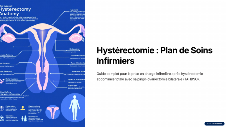 hysterectomie plan de soins infirmiers