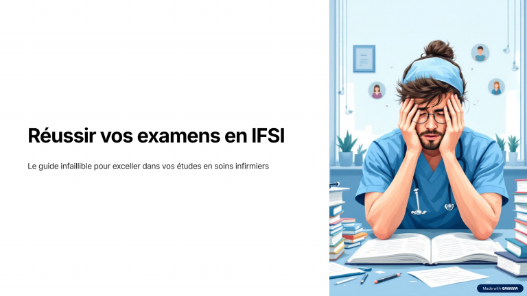 reussir vos examens en ifsi