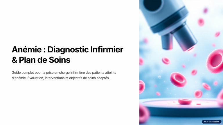 analyse de sang via un microscope